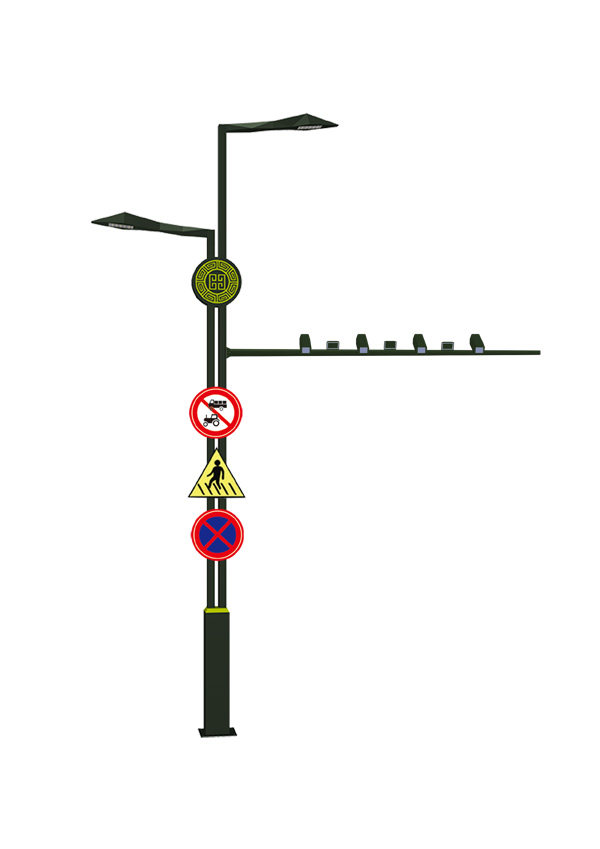 智慧合桿路燈